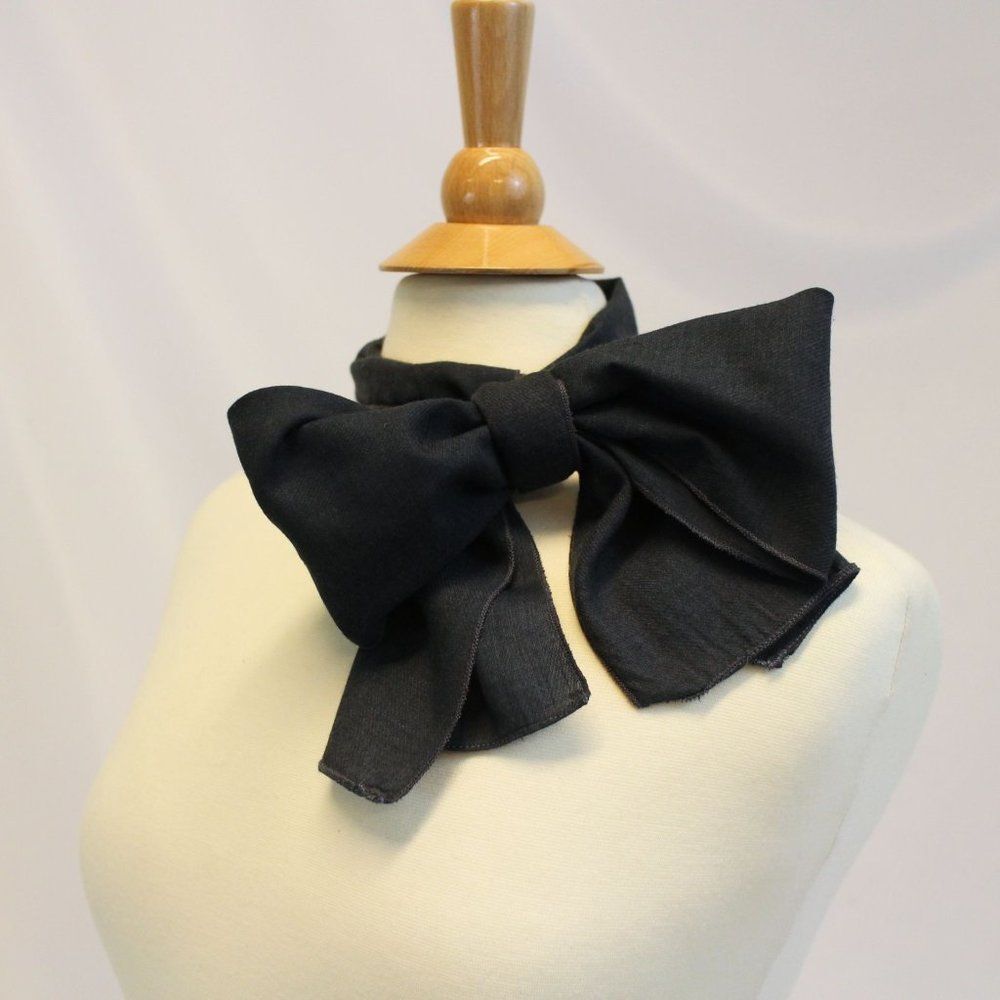 Dark Gray Lightweight Soft Scarf